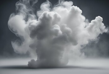 Aufkleber - transparent background white smoke isolated graphic sky wallpaper shape blur space nobody mist textu