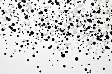 Poster - Striking contrast  a captivating black and white background design for artistic projects