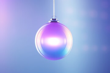 Poster - Bright light reflection on subject against a minimalist background creating a striking visual effect