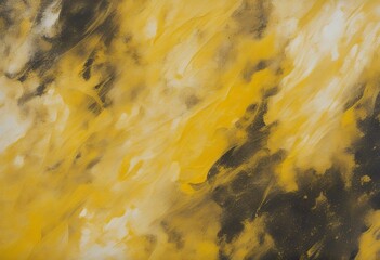 Wall Mural - abstract texture painting yellow background graphic brush water acrylic pattern art bright paper creative colours watercolor oil wallpaper modern canvas grunge artistic sunny drawing banner warm