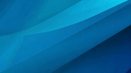 Poster - Dynamic Cool Blue Abstract Background with Diagonal Folds for Digital Design and Modern Presentations