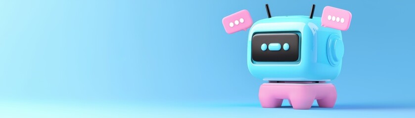 Poster - interactive multilingual ai tool for instant translation in digital environments, a cute, cartoonish