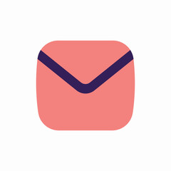 Poster - Email message mail icon vector sign