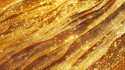 Wall Mural - gold glitter light effect background decoration illustration