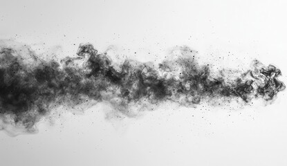 Poster - Abstract smoke swirl in black and gray tones creates a mysterious and artistic texture for design projects. Copy space, 300dpi, commercial use