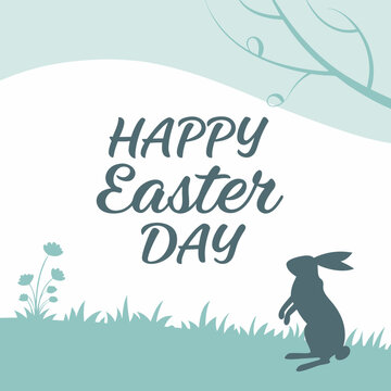 Happy Easter Day vector illustration
