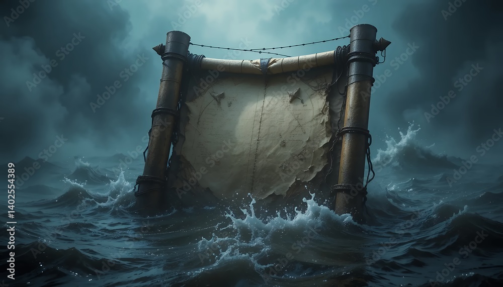Ancient Pirate Scroll Emerges from the Depths A Mysterious Ocean ...