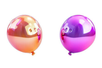 Poster - Balloons party decorations colorful balloon birthday celebration festive shiny bright