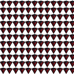Poster - Dark Angles Patterns design