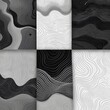 © Teeranan - Abstract Topographic Lines Seamless Pattern Collection