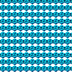 Poster - Classic Cubes Patterns design