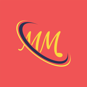 MM Letter Logo Design. MM Creative letter logo design vector, MM Letter Initial Logo Design. MM monogram Logo Unique Concept Vector.
