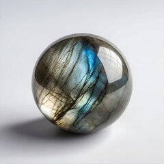Wall Mural - Labradorite Sphere, Polished Gemstone Ball