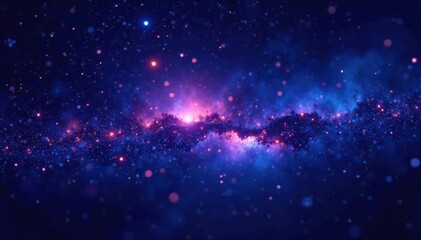 celestial night sky with glowing stars and galaxy background, celestial, endless, astronomy