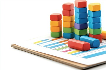 Poster - Colorful Building Blocks Stacked on Graphs for Data Representation and Visualization Concepts