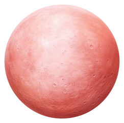 Wall Mural - png mars sphere red