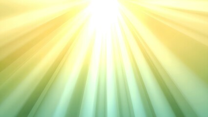 Wall Mural - A radiant burst of light with soft, colorful rays emanating, creating a serene and uplifting atmosphere.