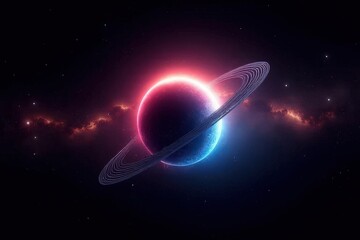 galactic exploration of space galaxy celestial bodies digital artwork cosmic environment distant vie