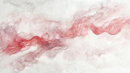 Poster - Abstract watercolor painting pink cloud background art texture design illustration graphic element 