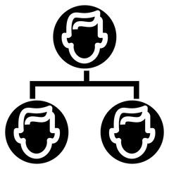 Poster - organization vector icon