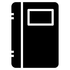 Poster - cahier vector icon