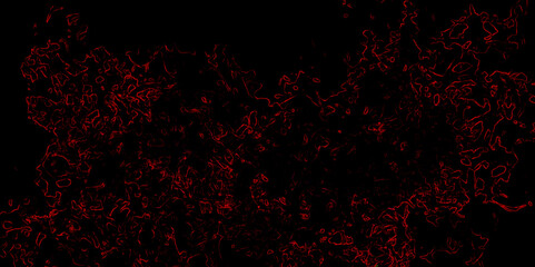 Wall Mural - Grunge textured red painted cement wall art with cracks abstract design background. Distressed red grunge texture on a dark background. Dark red slate background toned classic color dirty rustic fire 