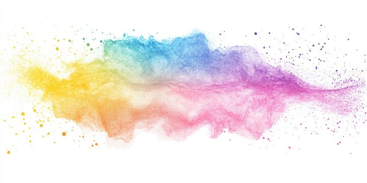 color splash drift, pastel line, background
