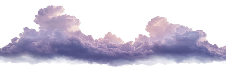 Wall Mural - png purple evening sky nature clouds background.