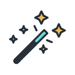 Poster - Magnifying Glass Icon Representing Search and Zoom Functionality