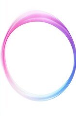 Aufkleber - Abstract Design Featuring Soft Pastel Lines Creating a Fluid Motion in a Gradient Background During Daytime