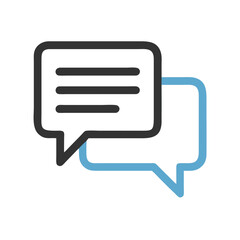 Poster - Speech Bubble Icon Representing Message or Communication