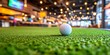 © Ranii - Golf putting green indoor
