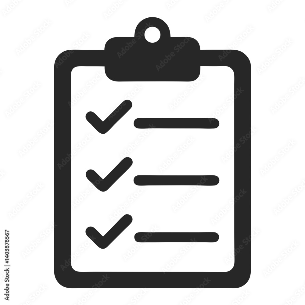 Checklist Icon: A simple yet effective checklist icon, perfect for ...