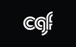 © Mahamud - CGF Creative Unique Modern Letter Logo Design. Stylized logo featuring a unique letter design, presenting abstract minimalist aesthetics and modern appeal.