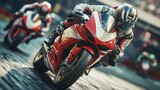 Ducati Panigale V4 R:  A Red Blur on the Racetrack