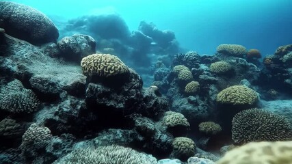 Aufkleber - Utilizing cutting-edge robotics, researchers explore the deep ocean environment. The expedition focuses on studying marine ecosystems and gathering valuable data for scientific analysis.