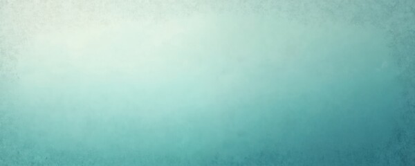 Poster - Grunge gradient background with blue, green, teal colors. Vintage abstract texture, grainy overlay. Retro design for website, banner, presentation, wallpaper, poster. Gradient blends, light effect
