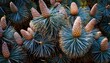 © Lucas - Pinus wallichiana   Bhutan Pine Texture cones of a blue pine