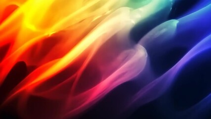 Poster - Vibrant colors dance and swirl in mesmerizing patterns, creating a stunning visual experience in radiant hues of light and shadow Generative AI