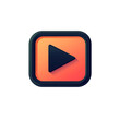 © Kavita - Minimalist video play button icon