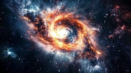 Wall Mural - discover the breathtaking beauty of an endless galaxy.