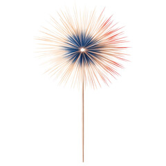 Poster - Beautifully crafted paper flower displaying vibrant colors and intricate details, perfect for artistic decoration and design isolated on a white background.