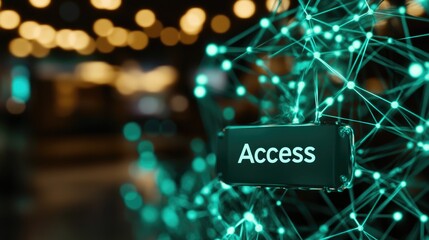 Poster - Digital Access Network Connection Global Connectivity