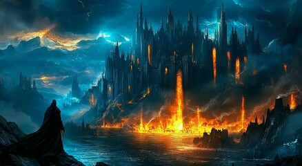 Wall Mural - Enhance your desktop experience with captivating fantasy-themed wallpapers.