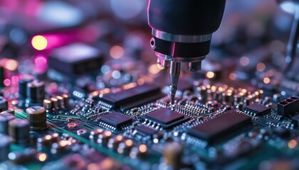 Poster - Precision Circuitry: Automated Testing and Repair on a Modern Motherboard