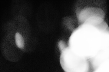 Poster - Abstract Background Defocused Light Black Colors