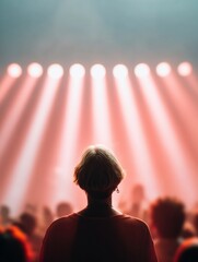 Aufkleber - Immersive Concert Experience Atmospheric Live Performance Lighting Design Capturing Gen Z Event Culture with Emotional Sensory Engagement