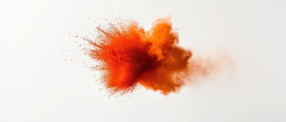 Poster - Kinetic Chromatic Burst Dynamic Powder Explosion Capturing Momentum, Movement, and Vibrant Color Transformation in High-Resolution Visual Art