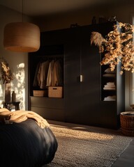 Poster - National Laundry Day Zen Moody Nordic Minimalist Home Organization with Warm Textural Styling for Intentional Living Spaces and Sustainable Lifestyle Design