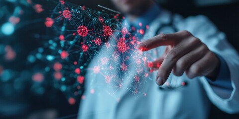 Poster - Immersive AI Epidemiology Next-Gen Pandemic Visualization with Holographic Network Mapping - Innovative Digital Health Analytics for Global Disease Intelligence